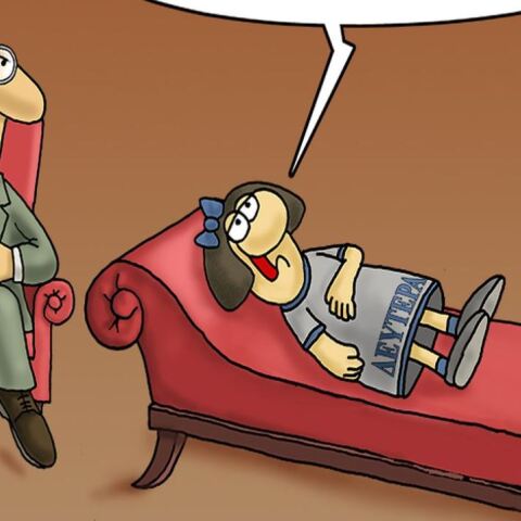 Το σκίτσο του Αρκά για την Δευτέρα που μισούν όλοι