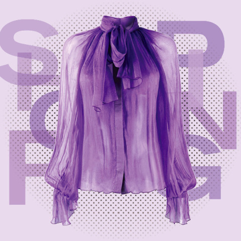 ρούχα και αξεσουάρ σε μωβ χρώμα