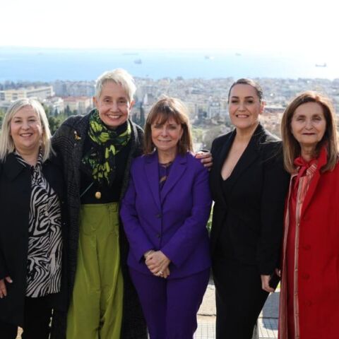 Κατερίνα Σακελλαροπούλου: Συνάντηση της ΠτΔ με έξι γυναίκες από την κοινωνία των πολιτών, με την ευκαιρία της Παγκόσμιας Ημέρας της Γυναίκας.