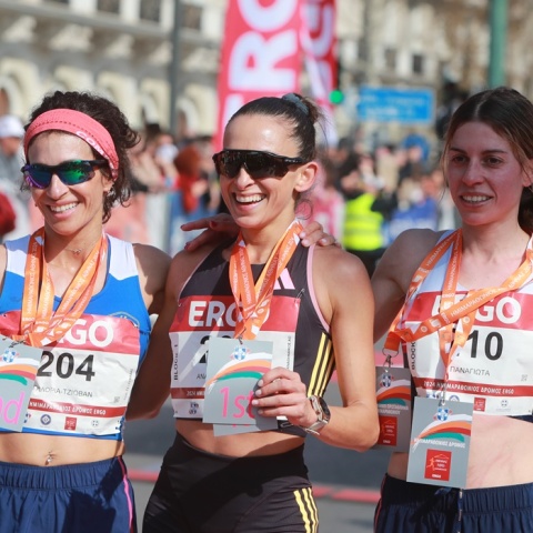 Ημιμαραθώνιος Αθήνας 2024: Οι νικήτριες στις γυναίκες