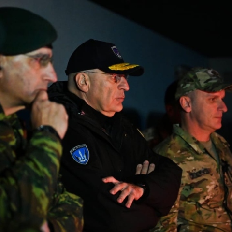 O Δένδιας στη νατοϊκή άσκηση Trogjan Footprint 24