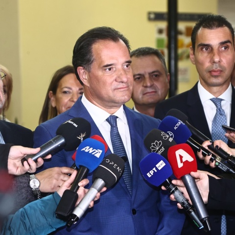 Ο υπουργός Υγείας, Άδωνις Γεωργιάδης