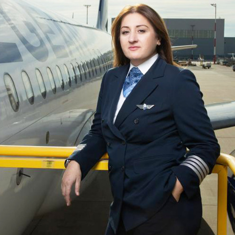 Ευαγγελία Καββαδία, Deputy Chief Pilot της Aegean