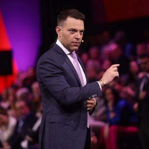 Ο πρόεδρος του ΣΥΡΙΖΑ, Στέφανος Κασσελάκης