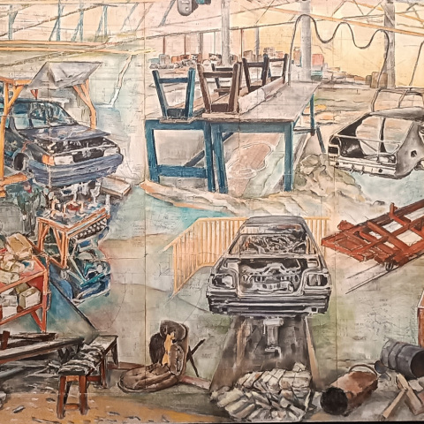 Η Ντένη Θεοχαράκη δίνει νέα ζωή στο εργαστάσιο ΤΕΟΚΑΡ ΑΒΕΕ