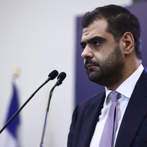 Ο κυβερνητικός εκπρόσωπος, Παύλος Μαρινάκης