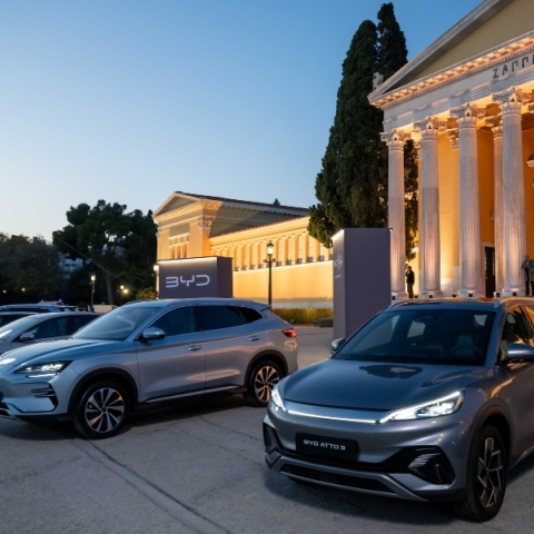 Το επίσημο ντεμπούτο της BYD στην ελληνική αγορά έγινε στο εμβληματικό Ζάππειο