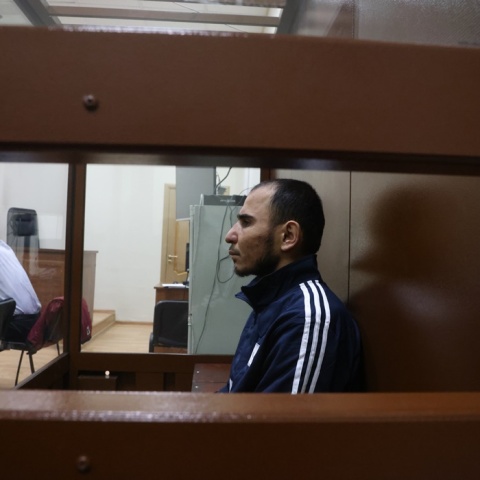Κατηγορούμενος για την τρομοκρατική επίθεση στη Μόσχα στο δικαστήριο