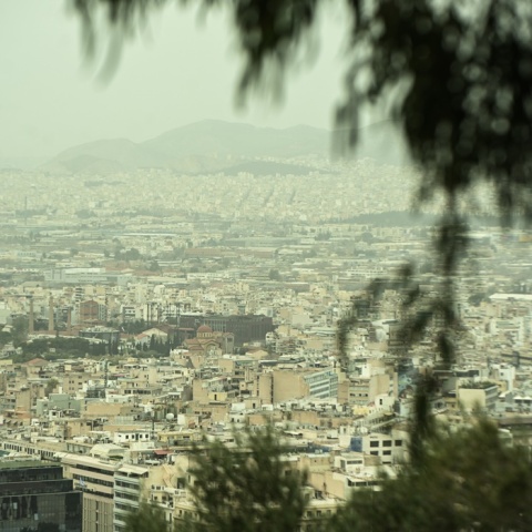 Αφρικανική σκόνη πάνω από την Αθήνα