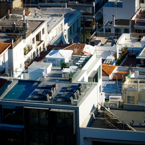 Οι οροφές ακινήτων στην Αθήνα