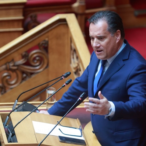 Ο υπουργός Υγείας, Άδωνις Γεωργιάδης