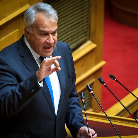 Ο υπουργός Επικρατείας, Μάκης Βορίδης