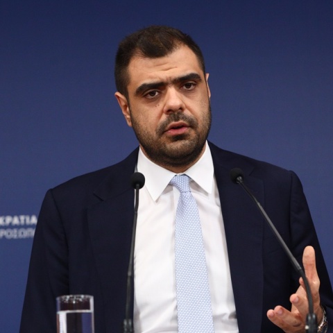 Ο κυβερνητικός εκπρόσωπος, Παύλος Μαρινάκης