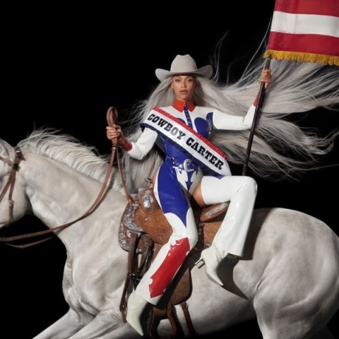 Η Μπιγιονσέ σε φωτογράφιση για το άλμπουμ «Cowboy Carter»