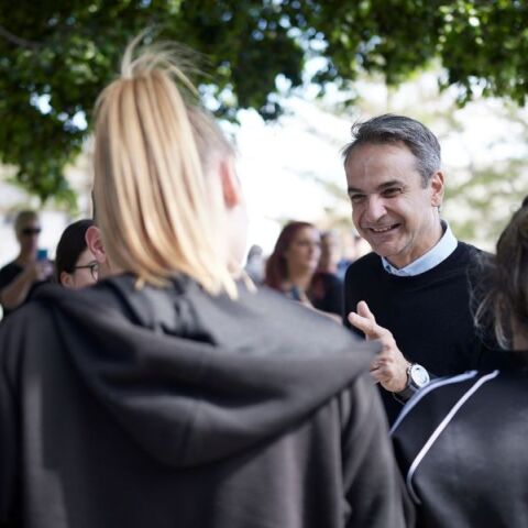 Κυριάκος Μητσοτάκης: Την Τήλο επισκέφθηκε ο πρωθυπουργός - «Νησί πρότυπο στη διαχείριση αποβλήτων και την προστασία του περιβάλλοντος»