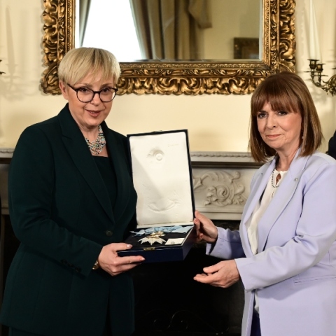 Σακελλαροπούλου - Πρόεδρος Σλοβενίας: Η συνάντηση των δύο γυναικών και όσα ειπώθηκαν