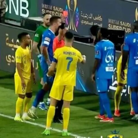 Κριστιάνο Ρονάλντο: Αποβλήθηκε για αγκωνιά σε αντίπαλο