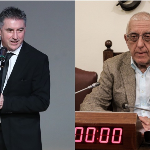 Θοδωρής Ζαγοράκης και Νικήτας Κακλαμάνης