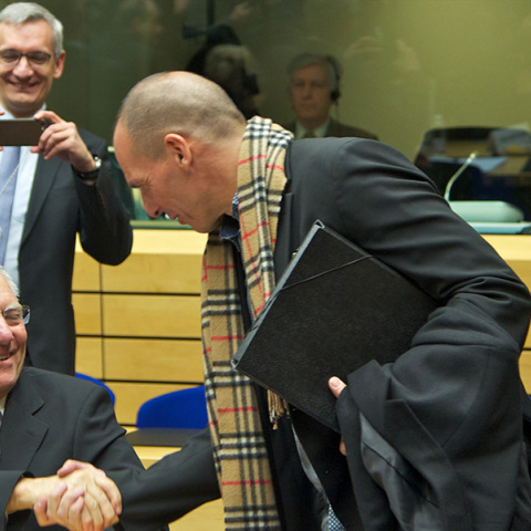 Γιάννης Βαρουφάκης, Βόλφγκανγκ Σόιμπλε