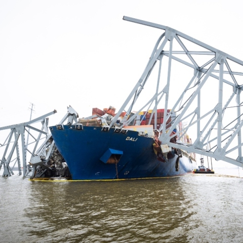 Η γέφυρα που κατέρρευσε στη Βαλτιμόρη όταν το πλοίο Dali έπεσε πάνω της