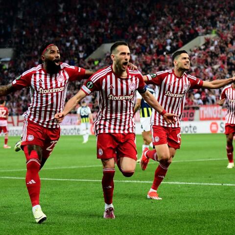 Οι παίκτες του Ολυμπιακού