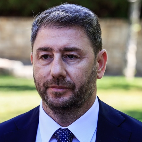 Ο πρόεδρος του ΠΑΣΟΚ, Νίκος Ανδρουλάκης