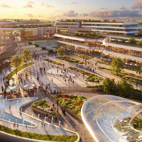 The Ellinikon Commercial Hub in collaboration with Aedas