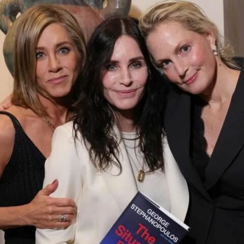 Τζένιφερ Άνιστον και Κόρτνεϊ Κοξ συναντήθηκαν με τον George Stephanopoulos