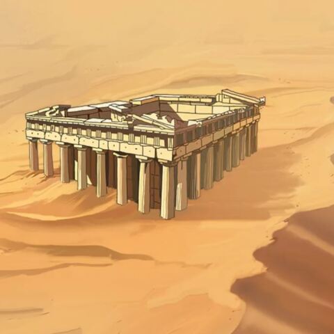 Αρκάς: «Καλημέρα» με την Ακρόπολη στην έρημο