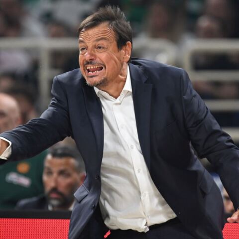 O προπονητής του Παναθηναϊκού, Εργκίν Αταμάν