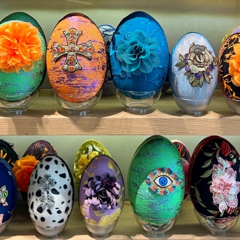 Stelios Parliaros X Deux Hommes, τα limited edition πασχαλινά αυγά