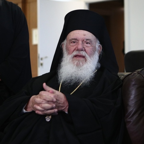 Ο Αρχιεπίσκοπος Ιερώνυμος