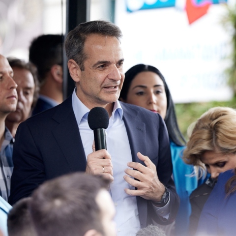 Μητσοτάκης: Η ομιλία του για τις ευρωεκλογές στη Δροσιά