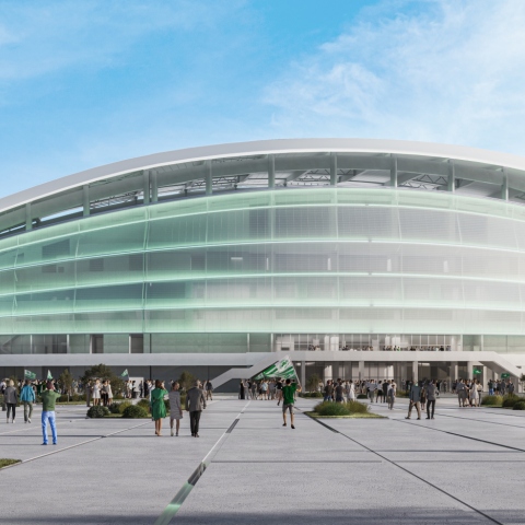 Η ψηφιακή μακέτα του νέου γηπέδου του Παναθηναϊκού στον Βοτανικό