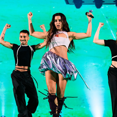 Eurovision 2024: Οι πρώτες εικόνες από την εμφάνιση της Μαρίνας Σάττι
