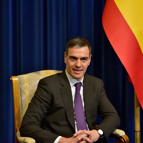 Ο Ισπανός πρωθυπουργός, Πέδρο Σάντσεθ