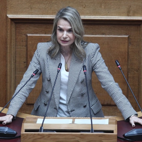 Η βουλεύτρια του ΠΑΣΟΚ, Μιλένα Αποστολάκη