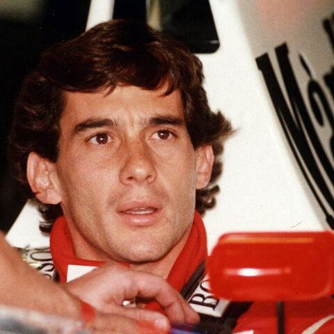 Ο Ayrton Senna στο μονοθέσιό του