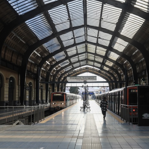 Ο σταθμός ΗΣΑΠ του Πειραιά