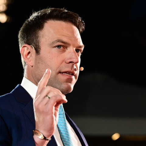 Ο πρόεδρος του ΣΥΡΙΖΑ, Στέφανος Κασσελάκης