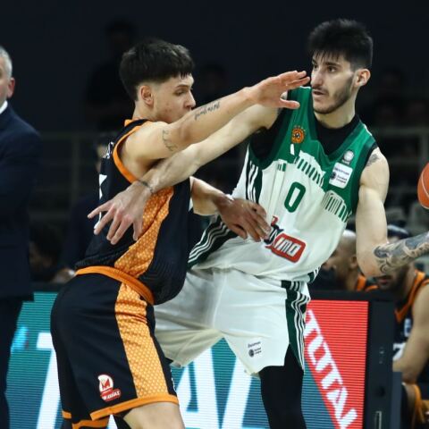 Στιγμιότυπο από το τελευταίο Παναθηναϊκός-Προμηθέας