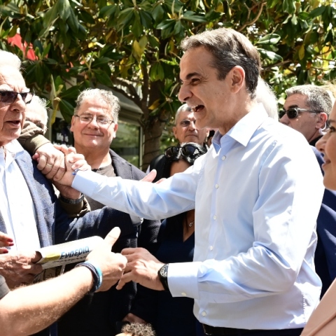 Μητσοτάκης από Χίο: Τι είπε για τις ευρωεκλογές και την πολιτική σταθερότητα 