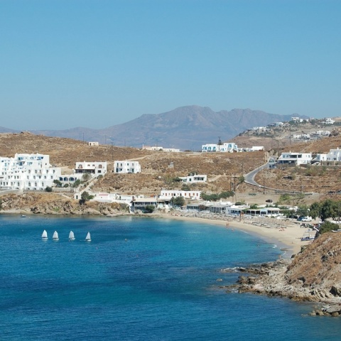 Εικόνα από περιοχή της Μυκόνου