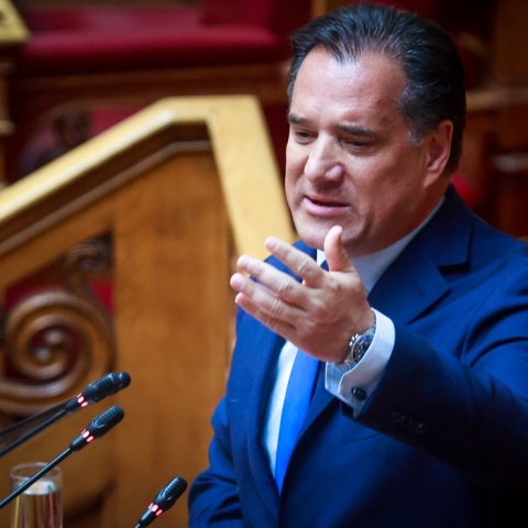 Ο υπουργός Υγείας, Άδωνις Γεωργιάδης