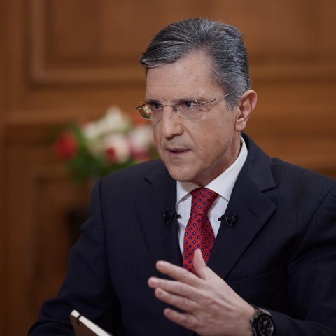 Ο δημοσιογράφος και υποψήφιος ευρωβουλευτής με τη ΝΔ, Γιώργος Αυτιάς