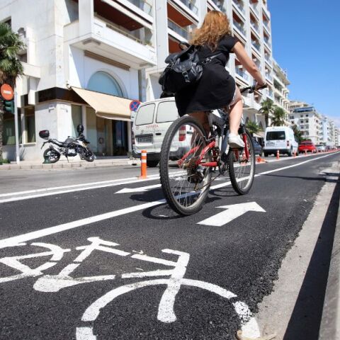 Θεσσαλονίκη: Τουριστικός ποδηλατόδρομος δημιουργείται στο παραλιακό μέτωπο, από το Μέγαρο Μουσικής μέχρι τη Νέα Κρήνη.