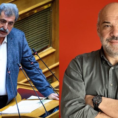 Ο Παύλος Πολάκης και ο Γρηγόρης Γεροτζιάφας