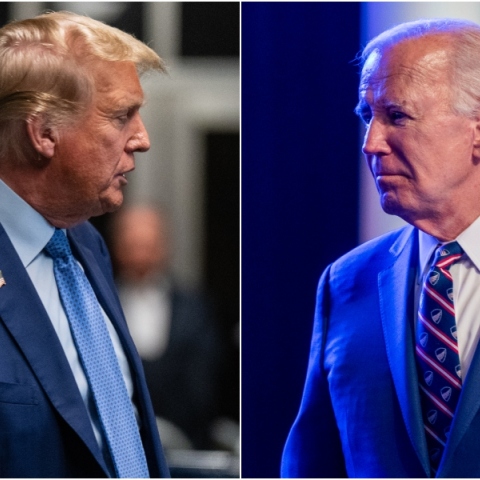 Τζο Μπάιντεν και Ντόναλντ Τραμπ