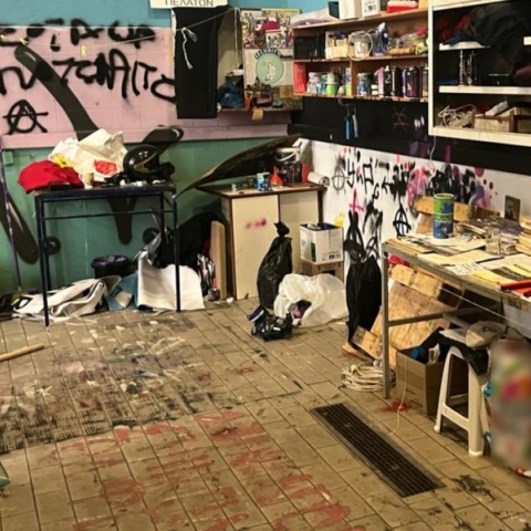 Οι καταληψίες «φοιτητές» 