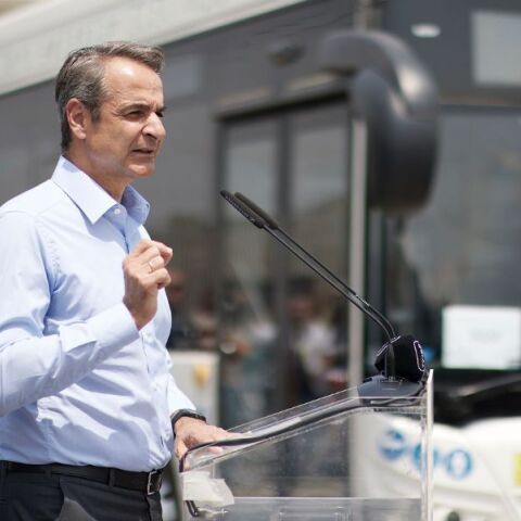 Κυριάκος Μητσοτάκης: Στις εκδηλώσεις για την έναρξη των δρομολογίων ηλεκτρικών λεωφορείων στη Θεσσαλονίκη και την παρουσίαση μελέτης του Μετρό ο πρωθυπουργός